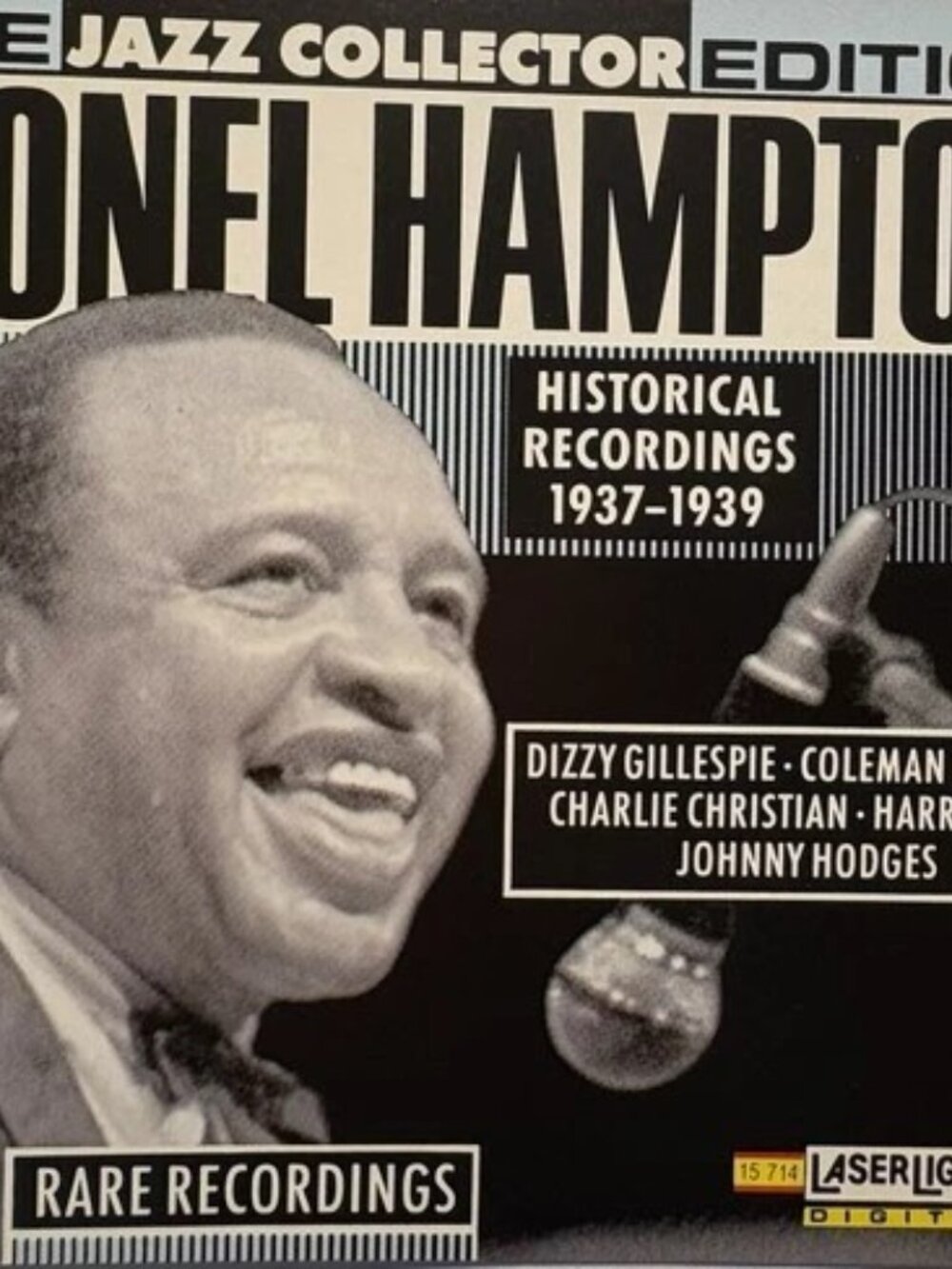 Lionel Hampton Jazz Collector Edition Laserlight CD 1990 like new
